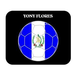  Yony Flores (Guatemala) Soccer Mouse Pad 
