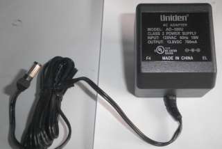UNIDEN AD 580U AC ADAPTER/CHARGER CLASS 2 POWER SUPPLY  