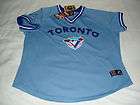TORONTO BLUE JAYS WOMENS / LADIES OLD SCHOOL STITCHED JERSEY BY 