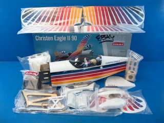 Hangar 9 Christen Eagle II 90 ARF Glow Electric R/C Airplane Kit 