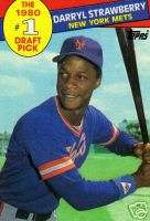 1985 Topps #278 Darryl Strawberry #1 Draft Pick  NY Met  