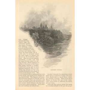  1885 Canada Ottawa Rivier Oka Monsatery Ferry Everything 