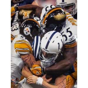  James Farrior and Joey Porter Pittsburgh Steelers Dual 