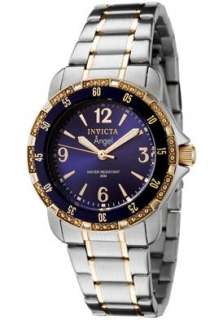 Invicta 0548 Womens Angel Blue Dial Two tone Watch  