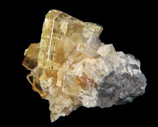 Gemmy GOLDEN BARITE Crystal  Meikle Mine  Nevada  