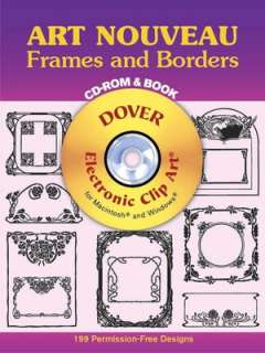   Art Nouveau Frames and Borders by Staff of Dover 