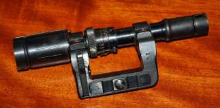 WWII 98 Mauser ZF41/1 duv Rifle Scope with side mount original  