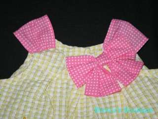   Sun Dress Girls Baby Clothes 6 9m Summer Spring Boutique Party  