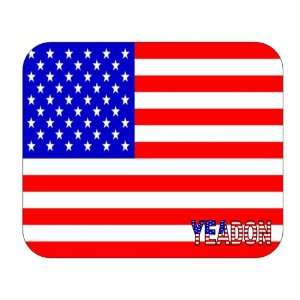  US Flag   Yeadon, Pennsylvania (PA) Mouse Pad Everything 