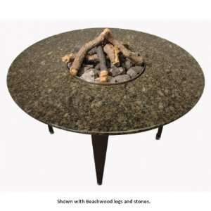   Set with Campfyre Logs and Wood Chips   Natural Patio, Lawn & Garden
