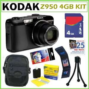  Kodak Z950 EasyShare Z950 12MP Digital Camera + 4GB 
