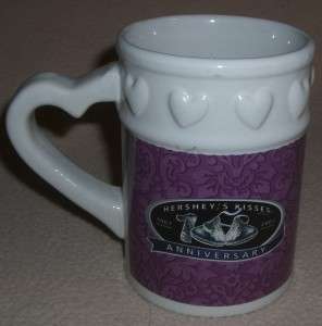 HERSHEYS KISSES 100TH ANNIVERSARY COMMEMORATIVE Ceramic Mug Cup NEW 