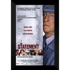  The Statement 27x40 FRAMED Movie Poster   Style A 2003 