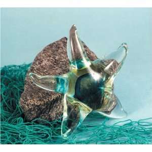 Glass Starfish (Layered Color)   Paperweight   Nautical 