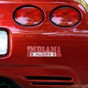 Indiana Hoosiers Alumni Car Decal Automotive