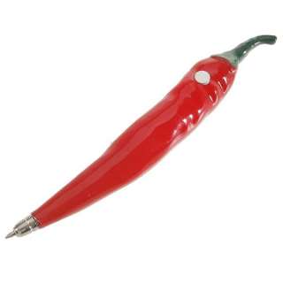 Red Hot Pepper Fridge Magnet with Ball Pen  