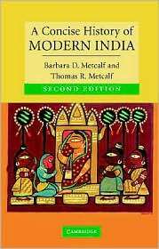   India, (0521682258), Barbara D. Metcalf, Textbooks   