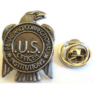   of Corrections Prison Guard Mini Badge Lapel Pin 