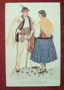 POLAND / ZAKOPANE   TYPE POLAND / ETHNIC   COSTUME / 1930 40  