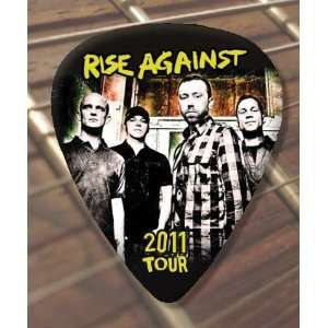  Against 2011 Tour Premium Guitar Pick x 5 Medium Musical Instruments