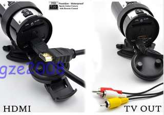 HD 720P Waterproof Sport Helmet Action DVR Camera Cam  