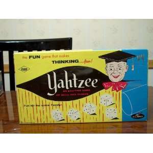  Original Yahtzee (1956  First Issue) 