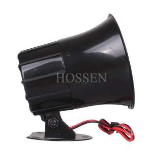   Tone Weatherproof Loud Security Alarm Siren Horn Speaker 110db 12V 15W