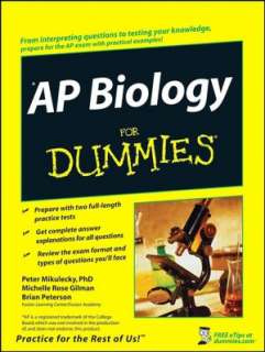  & NOBLE  Barrons AP Biology by Deborah T. Goldberg M.S., Barron 