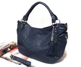 Womens Leather Braided Tote Shoulder Bag FF222  