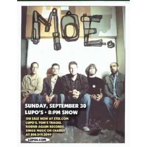  Moe Concert Flyer Providence Lupos