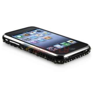Glitter Bling Diamond Back Cover Case For iPhone 3G 3GS  