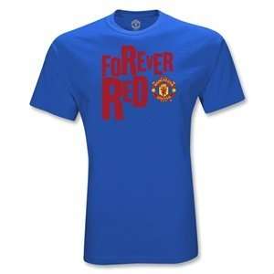Euro 2012   Manchester United Forever Red T Shirt  Sports 