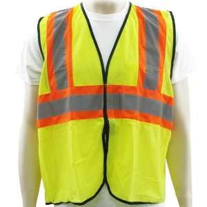   Two Tone Safety Vest  Occunomix (Yellow  4X 5X)