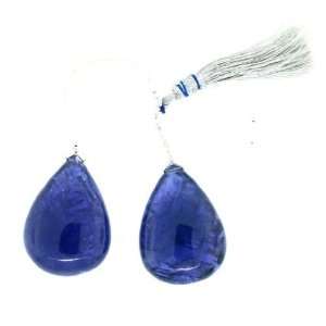  BT4 1100 31.5X22.9mm Ps Briolett Tanzanite Gemstone  Pair 