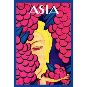  Persian Low Hanging Grapes w/TITLE 24x36 Giclee