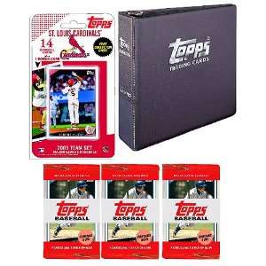  Topps St Louis Cardinals 2009 Team Set with Topps 3 Ring 