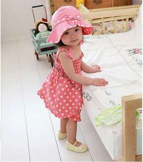 New Super cute pink little 3 Pcs sets Skirt Princess dress (Dress 
