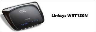 Linksys Wireless N Home Router WRT120N Wireless Router 4 port Switch 