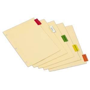   Dividers, Buff Paper, 5 Tab, Multi Colored, (60548)