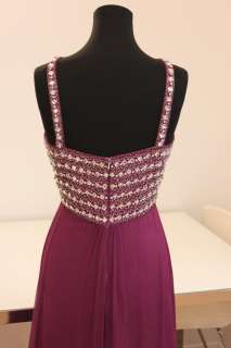   my party Evening dress, style # 1264,cl. aubergine, Pre owned.  