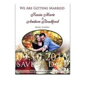  280 Save the Date Cards   Spring Bouquet Too Office 