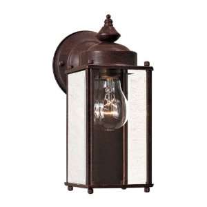 The Great Outdoors 71164 91 1 Light Wall Mount 1 60W Antique Bronze 
