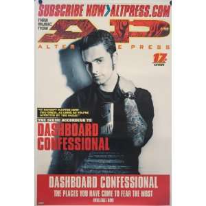 Dashboard Confessional Alternative Press Magazine Poster 25x37 