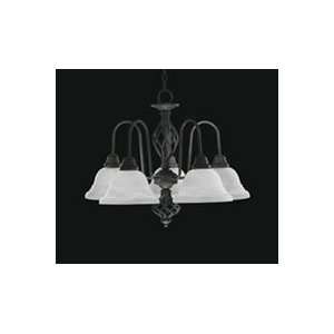  6454 5   5 light Chandelier   Chandeliers