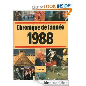Chronique de lannée 1988 (French Edition) Collectif  