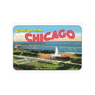  Fridgedoor Chicago Grant Park Domed Magnet Automotive