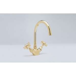  Rohl A1466XIB Inca Brass Single Hole C Spout Kitchen and 