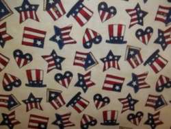   4th of July Sewing fabric Michael Miller Americana 2 yrds 44 w  