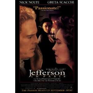 Jefferson in Paris (1995) 27 x 40 Movie Poster Style A  