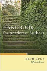   Academic Authors, (0521144094), Beth Luey, Textbooks   